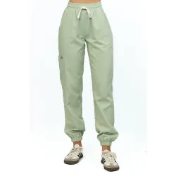 Spodnie medyczne SCRUBS MEDI TEDDY - LLEVANTI SOFT ALOE